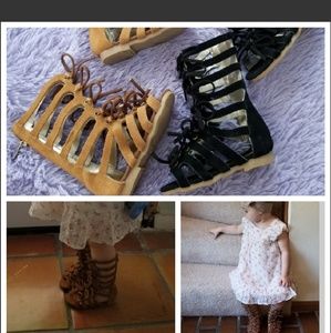 Baby gladiator sandals